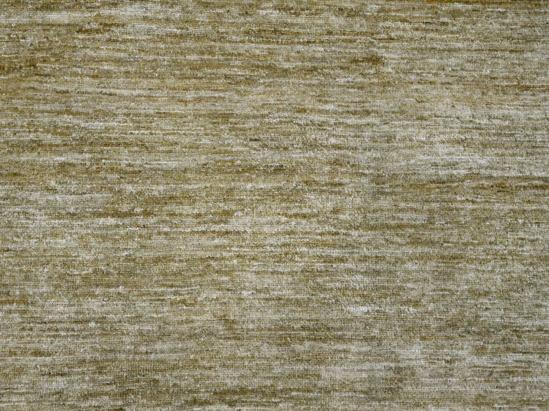8'9" x 11'7" New Hand Knotted Brown Wool Rectangle Oriental Rug - MOA10220139