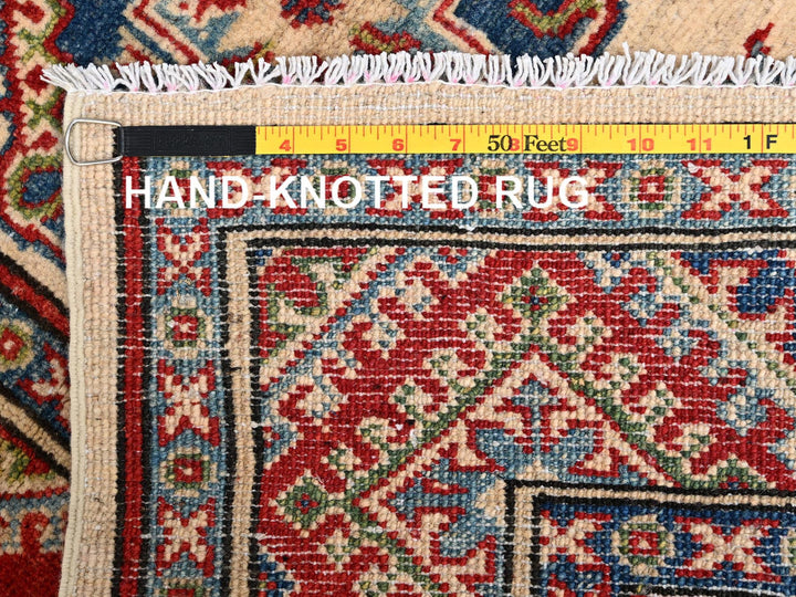 2'9" x 15'5" New Hand Knotted Ivory Wool Runner Oriental Rug - MOA1022013