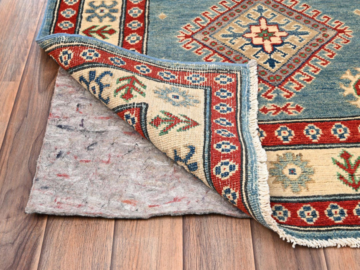 2'10" x 13'8" New Hand Knotted Grey Wool Runner Oriental Rug - MOA1022015