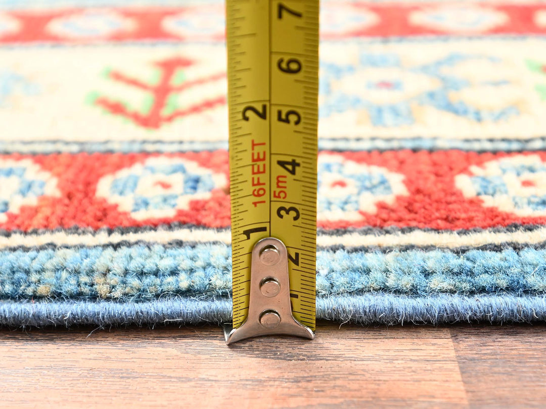 2'10" x 13'8" New Hand Knotted Grey Wool Runner Oriental Rug - MOA1022015