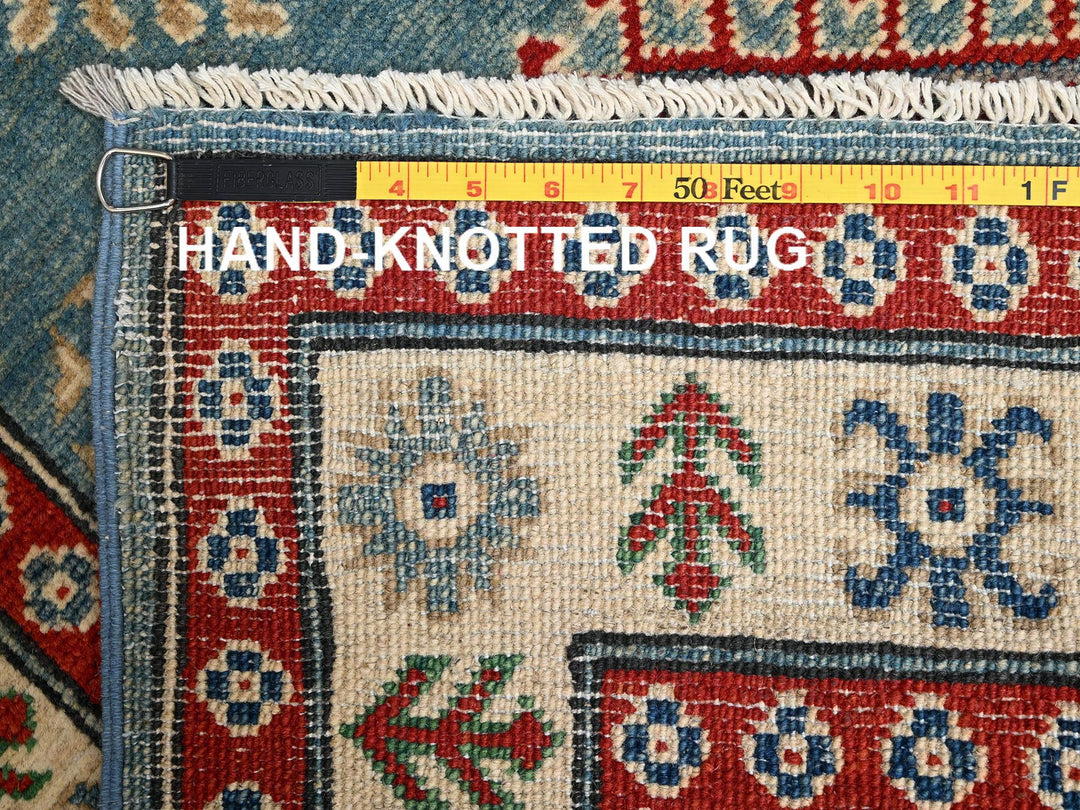 2'10" x 13'8" New Hand Knotted Grey Wool Runner Oriental Rug - MOA1022015