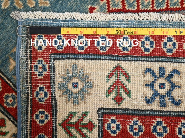 2'10" x 13'8" New Hand Knotted Grey Wool Runner Oriental Rug - MOA1022015