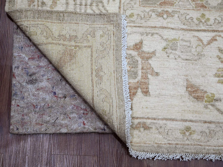 9'1" x 11'4" New Hand Knotted Brown Wool Rectangle Oriental Rug - MOA10220164