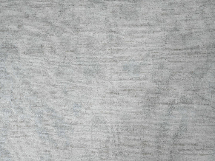 9'10" x 13'3" New Hand Knotted Ivory Wool Rectangle Oriental Rug - MOA10220191