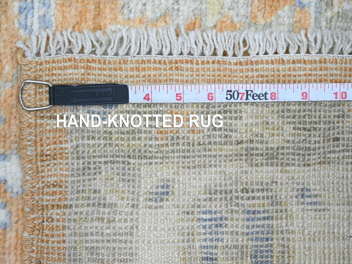 6'0" x 8'7" New Hand Knotted Brown Wool Rectangle Oriental Rug - MOA10220200