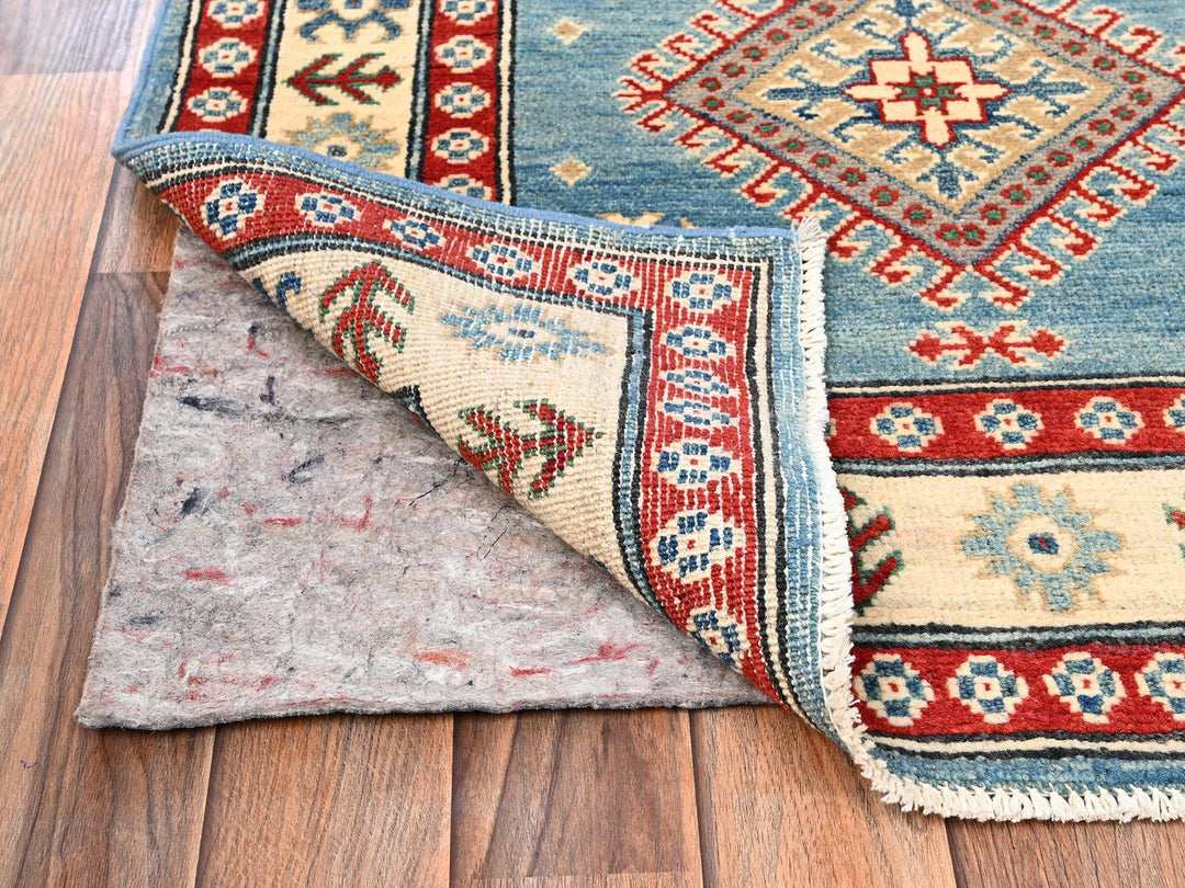 2'11" x 13'8" New Hand Knotted Beige Wool Runner Oriental Rug - MOA1022025