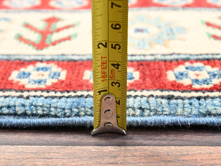 2'11" x 13'8" New Hand Knotted Beige Wool Runner Oriental Rug - MOA1022025