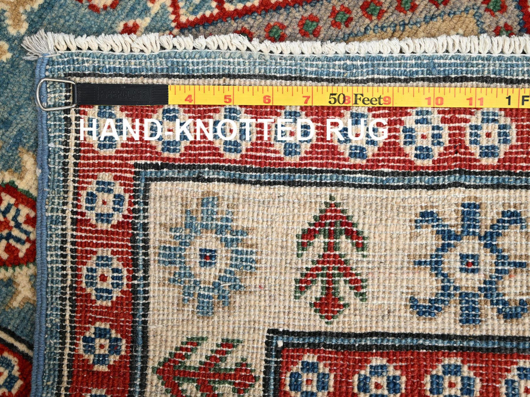 2'11" x 13'8" New Hand Knotted Beige Wool Runner Oriental Rug - MOA1022025