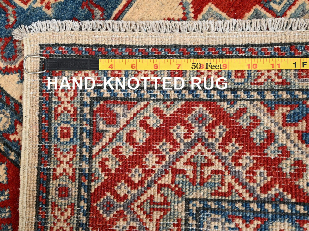 2'10" x 15'5" New Hand Knotted Ivory Wool Runner Oriental Rug - MOA1022030