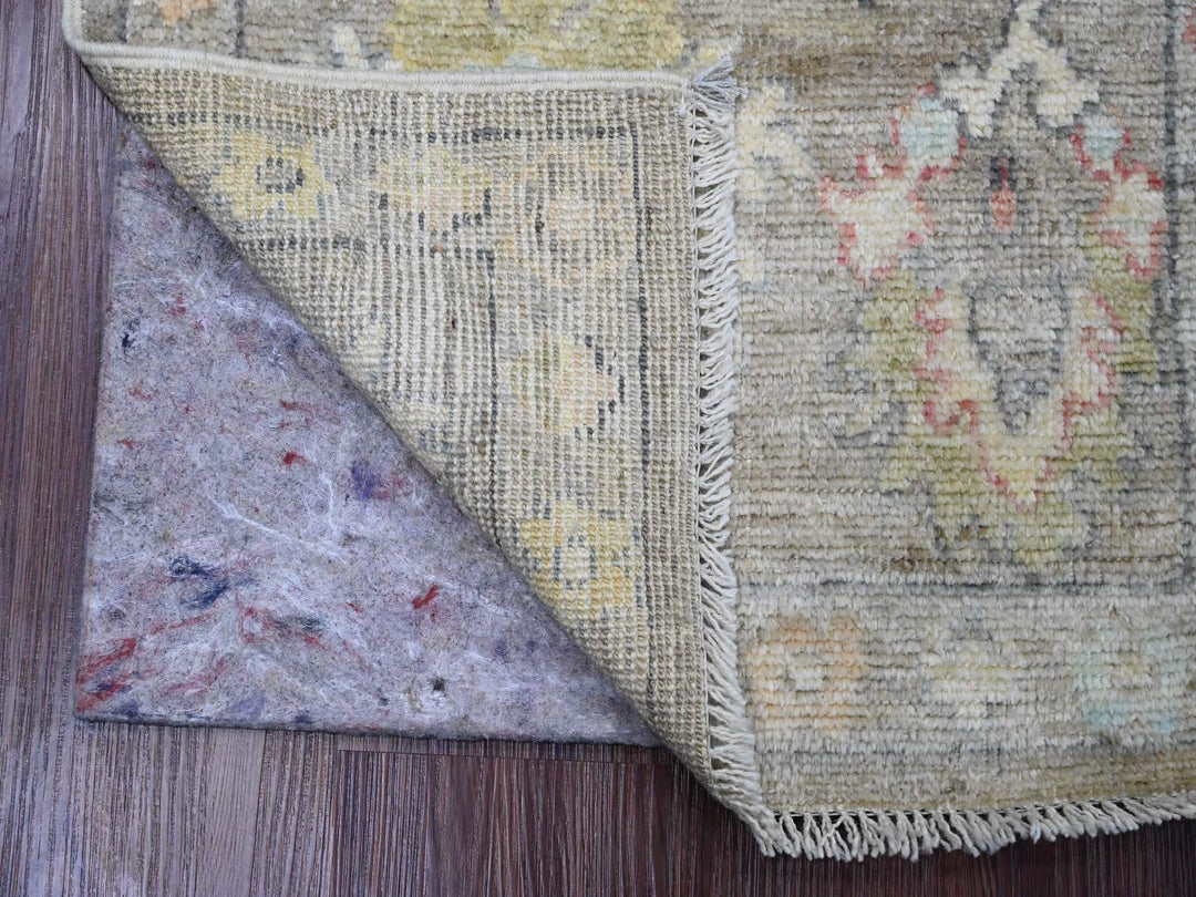 2'0" x 3'2" New Hand Knotted Brown Wool Rectangle Oriental Rug - MOA10220321