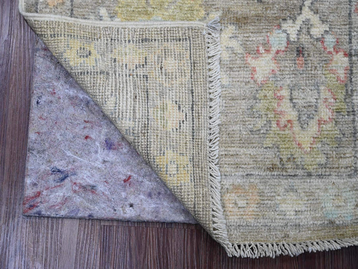 2'0" x 3'2" New Hand Knotted Brown Wool Rectangle Oriental Rug - MOA10220321