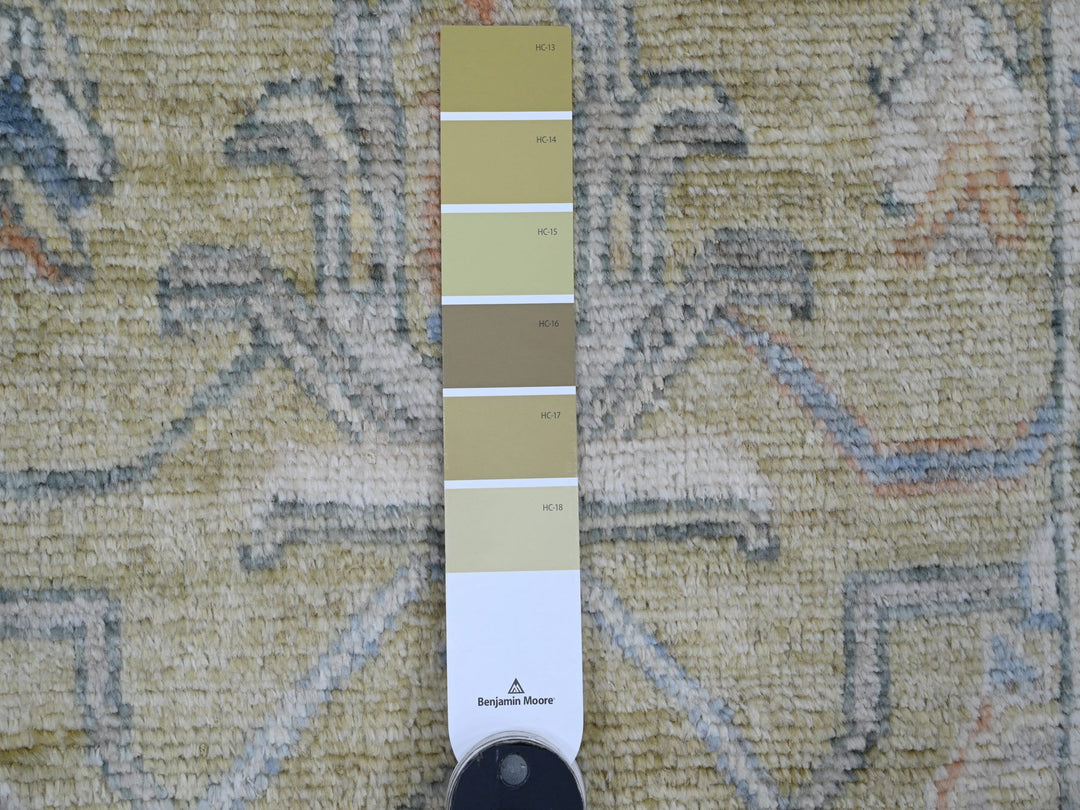 2'0" x 3'2" New Hand Knotted Green Wool Rectangle Oriental Rug - MOA10220332