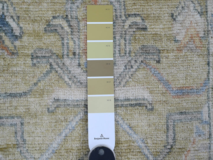 2'0" x 3'2" New Hand Knotted Green Wool Rectangle Oriental Rug - MOA10220332