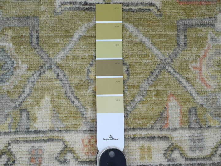 2'0" x 3'0" New Hand Knotted Green Wool Rectangle Oriental Rug - MOA10220334