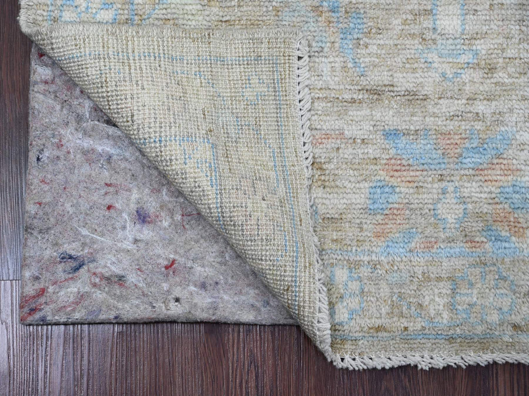 3'0" x 4'11" New Hand Knotted Brown Wool Rectangle Oriental Rug - MOA10220360