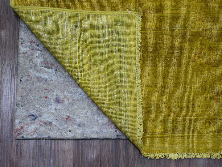 7'7" x 9'7" New Hand Knotted Overdyed Wool Rectangle Oriental Rug - MOA10220369