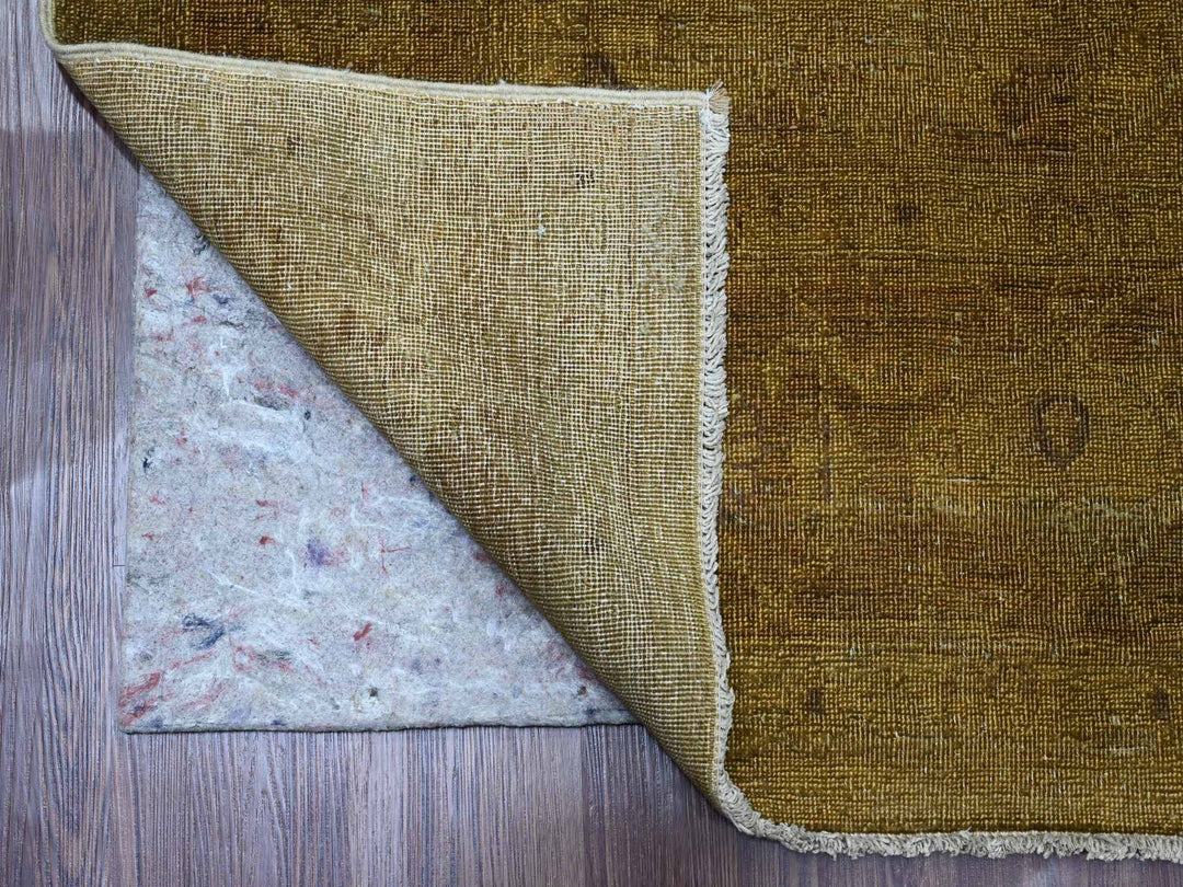 7'7" x 9'7" New Hand Knotted Overdyed Wool Rectangle Oriental Rug - MOA10220370