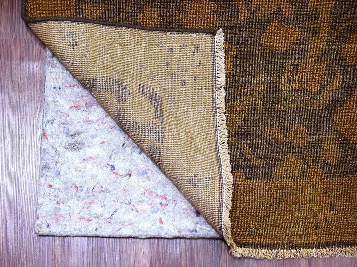 7'8" x 10'1" New Hand Knotted Overdyed Wool Rectangle Oriental Rug - MOA10220372