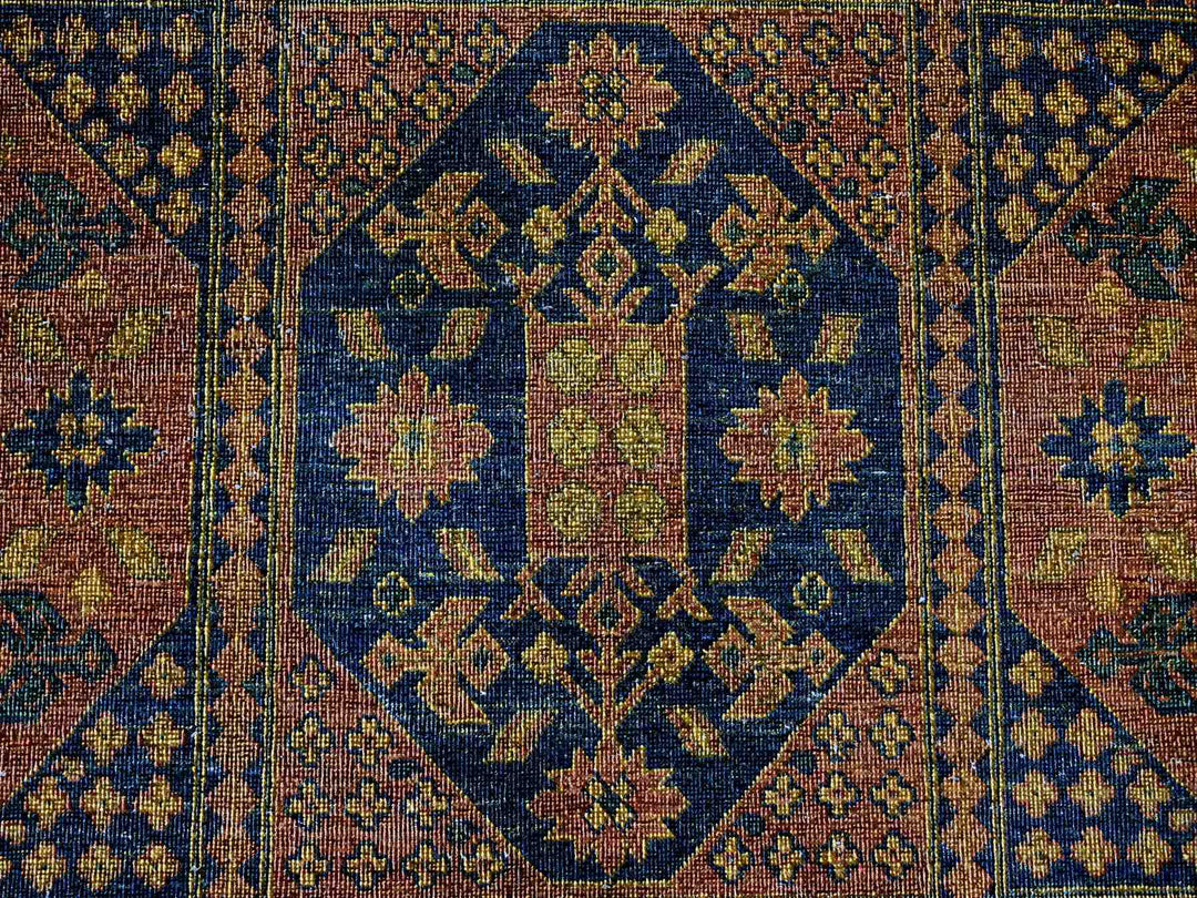 8'10" x 12'2" New Hand Knotted Overdyed Wool Rectangle Oriental Rug - MOA10220374