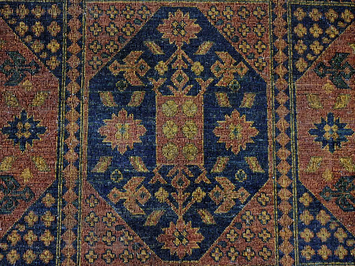 8'10" x 12'2" New Hand Knotted Overdyed Wool Rectangle Oriental Rug - MOA10220374