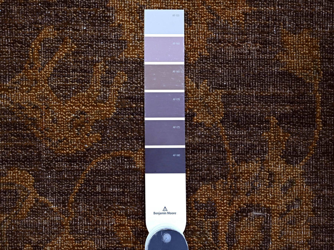 7'10" x 10'0" New Hand Knotted Overdyed Wool Rectangle Oriental Rug - MOA10220397