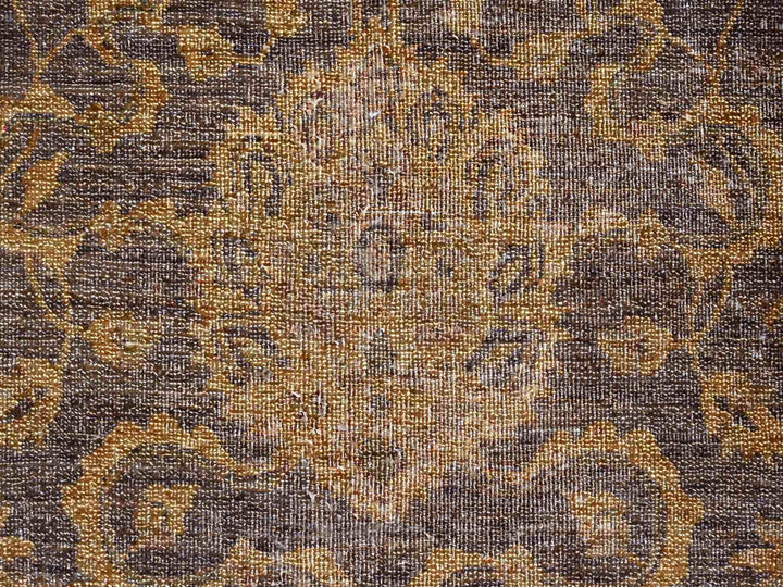 7'10" x 10'0" New Hand Knotted Overdyed Wool Rectangle Oriental Rug - MOA10220397