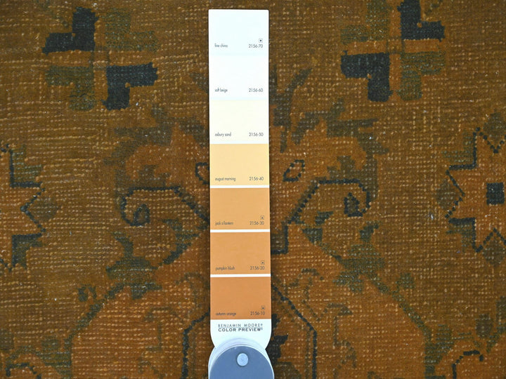 7'8" x 9'10" New Hand Knotted Overdyed Wool Rectangle Oriental Rug - MOA10220402