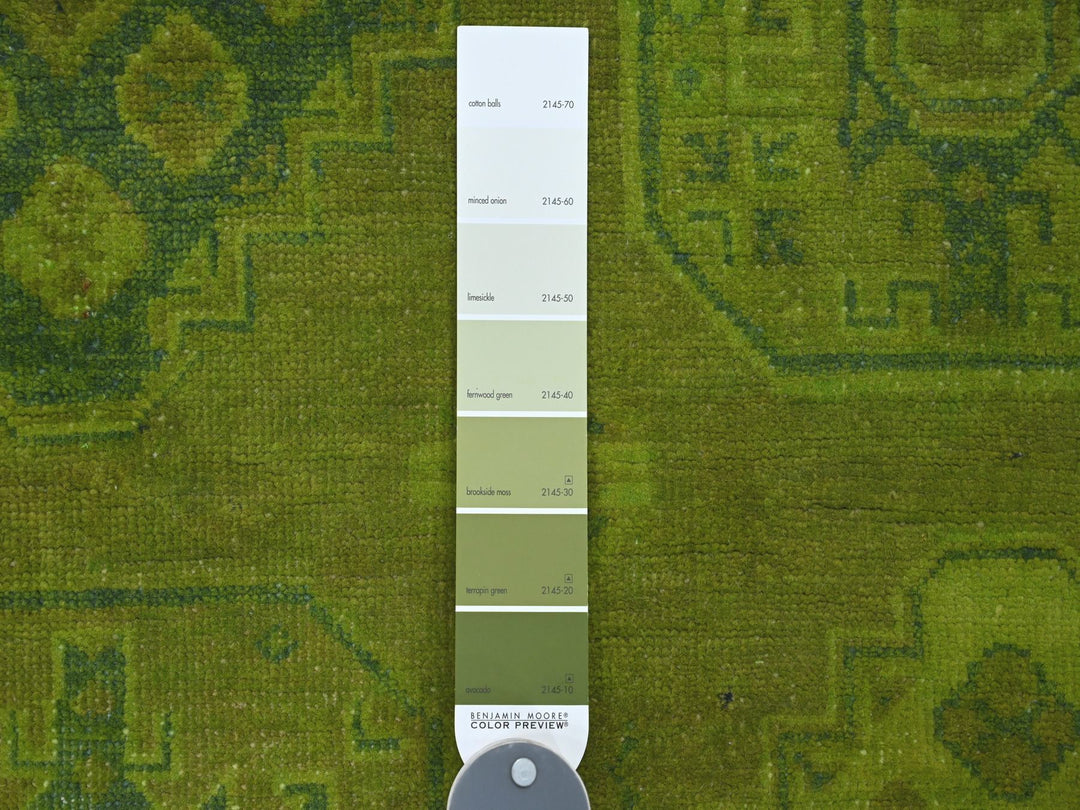 6'0" x 8'2" New Hand Knotted Overdyed Wool Rectangle Oriental Rug - MOA10220443