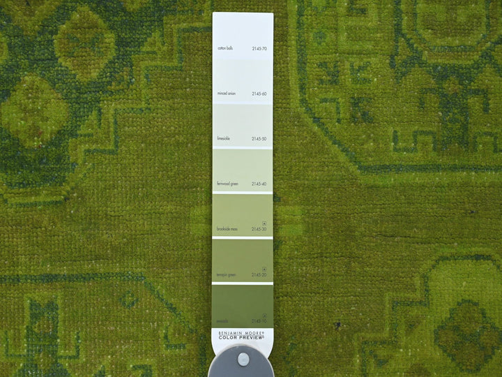 6'0" x 8'2" New Hand Knotted Overdyed Wool Rectangle Oriental Rug - MOA10220443