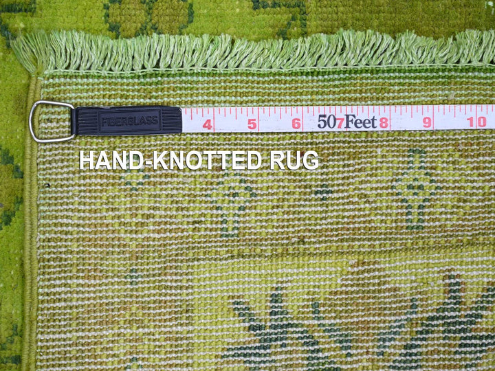 6'0" x 8'2" New Hand Knotted Overdyed Wool Rectangle Oriental Rug - MOA10220443