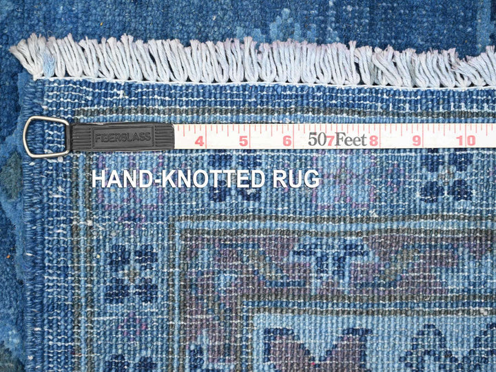 6'2" x 8'5" New Hand Knotted Overdyed Wool Rectangle Oriental Rug - MOA10220445