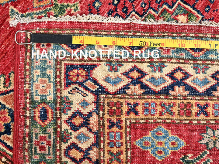 2'7" x 20'10" New Hand Knotted Red Wool Runner Oriental Rug - MOA1022044