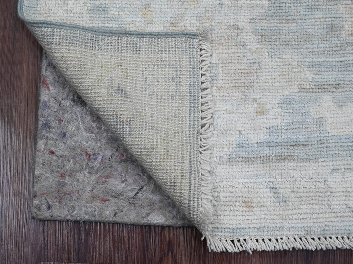 2'1" x 3'0" New Hand Knotted Blue Wool Rectangle Oriental Rug - MOA10220484