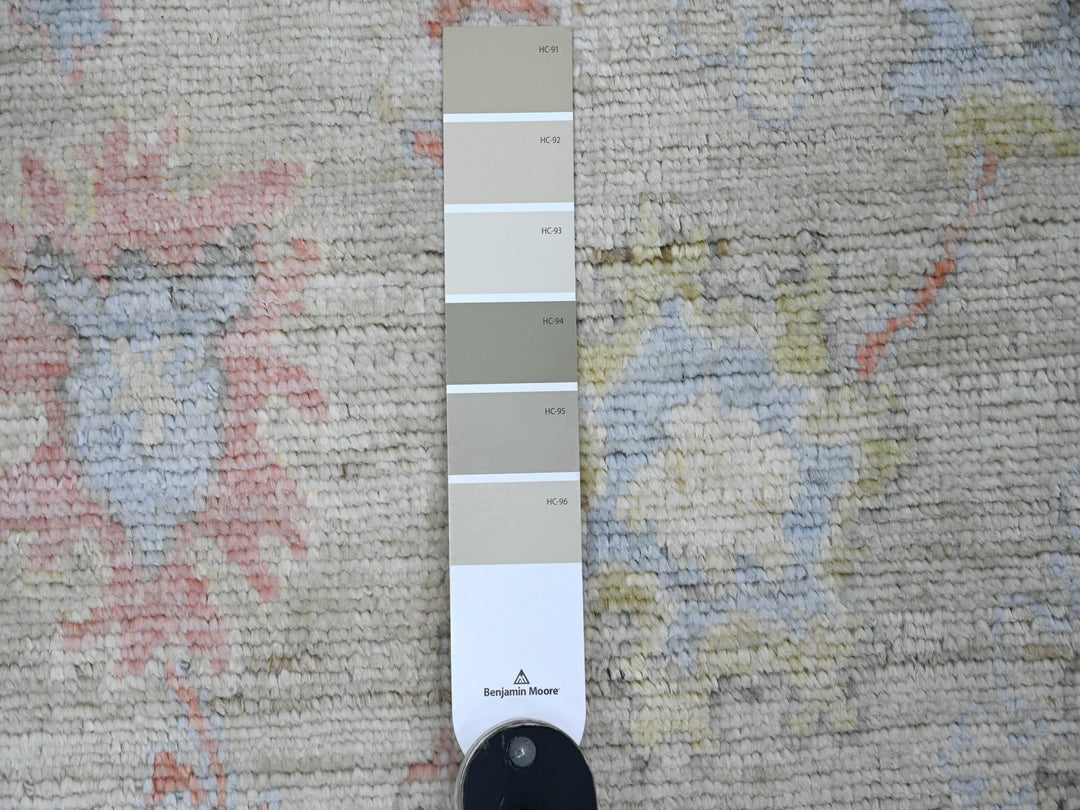 2'10" x 9'8" New Hand Knotted Green Wool Runner Oriental Rug - MOA10220586