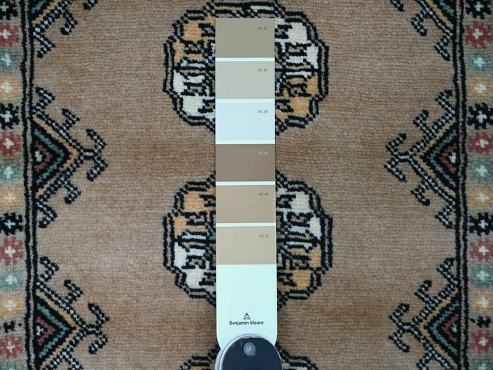 2'7" x 12'0" New Hand Knotted Ivory Wool Runner Oriental Rug - MOA10220609