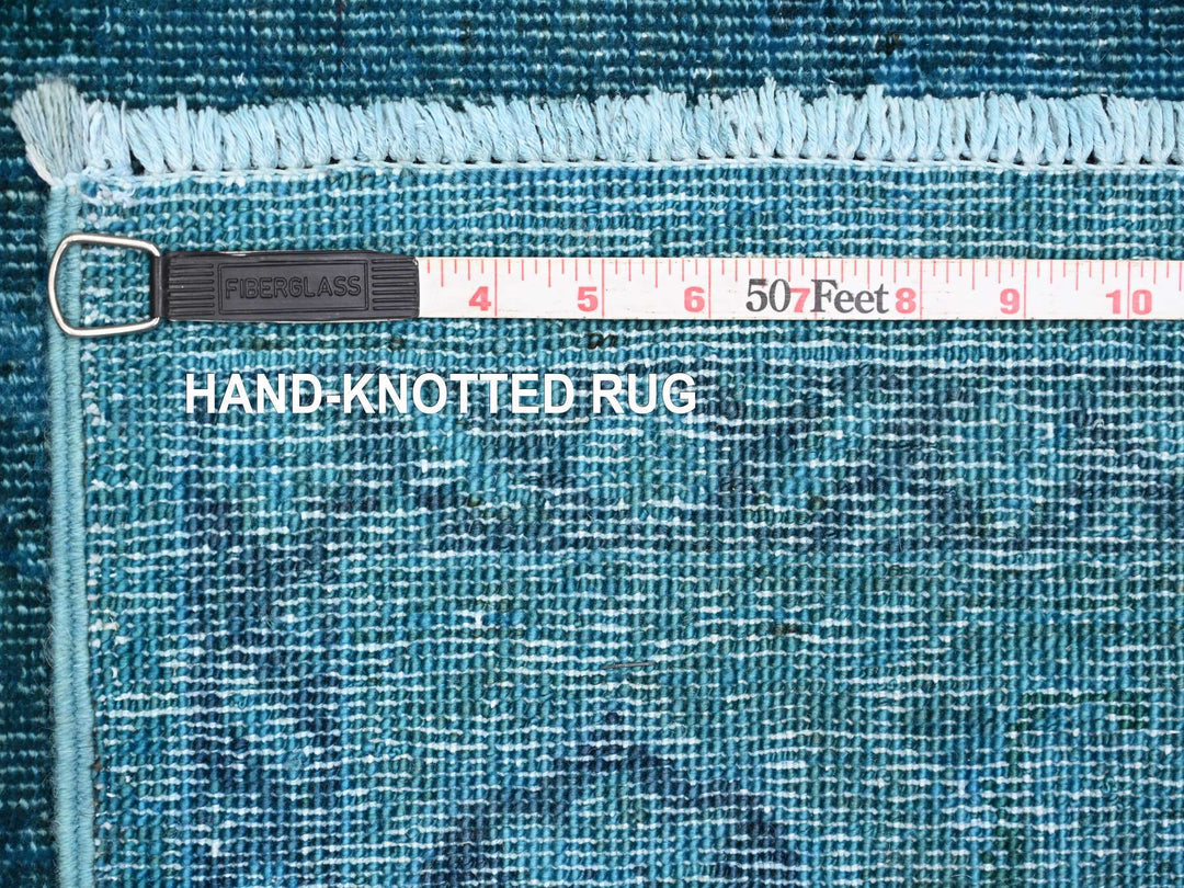 5'3" x 7'7" New Hand Knotted Overdyed Wool Rectangle Oriental Rug - MOA10220734