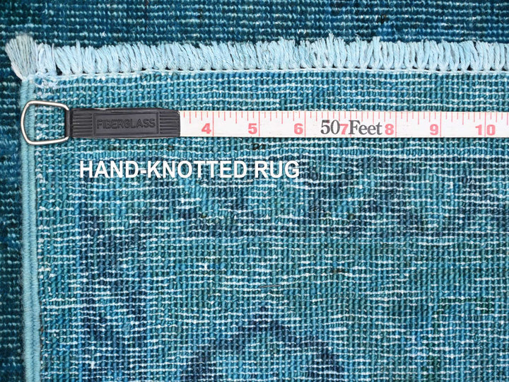 5'3" x 7'7" New Hand Knotted Overdyed Wool Rectangle Oriental Rug - MOA10220734