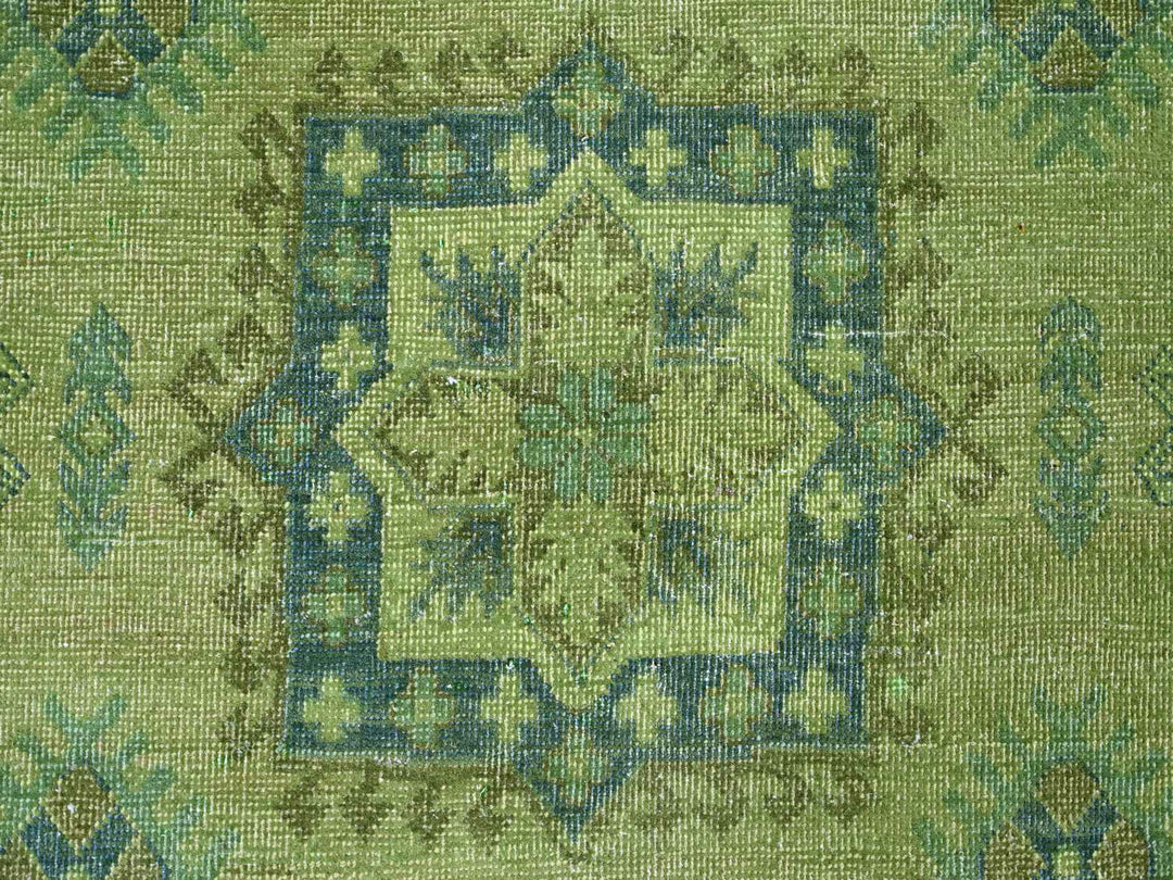 8'0" x 9'7" New Hand Knotted Overdyed Wool Rectangle Oriental Rug - MOA10220735
