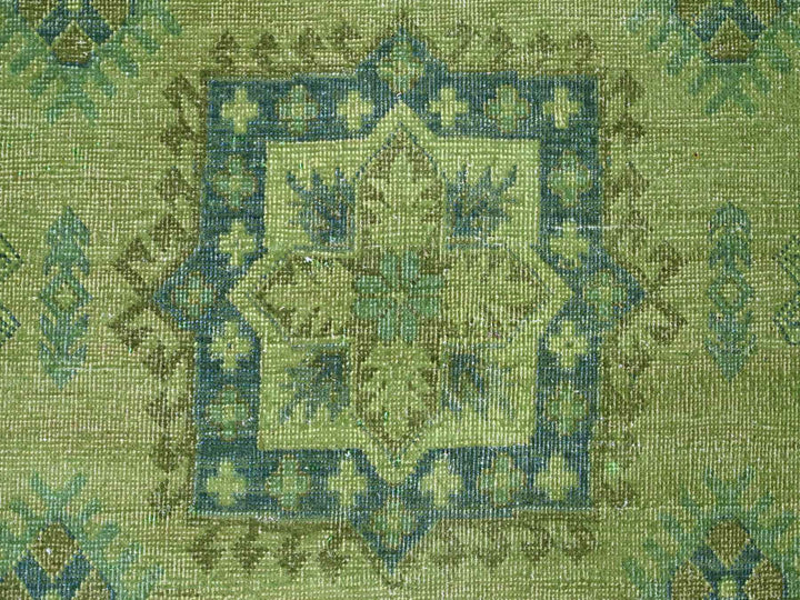 8'0" x 9'7" New Hand Knotted Overdyed Wool Rectangle Oriental Rug - MOA10220735