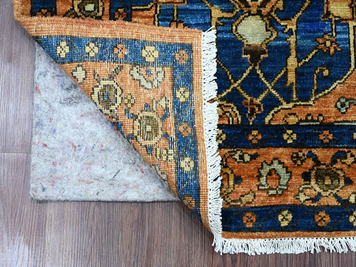 2'10" x 3'4" New Hand Knotted Brown Wool Rectangle Oriental Rug - MOA10220817