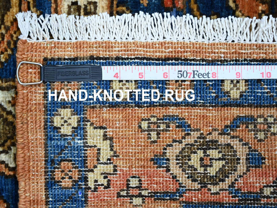 2'10" x 3'4" New Hand Knotted Brown Wool Rectangle Oriental Rug - MOA10220817
