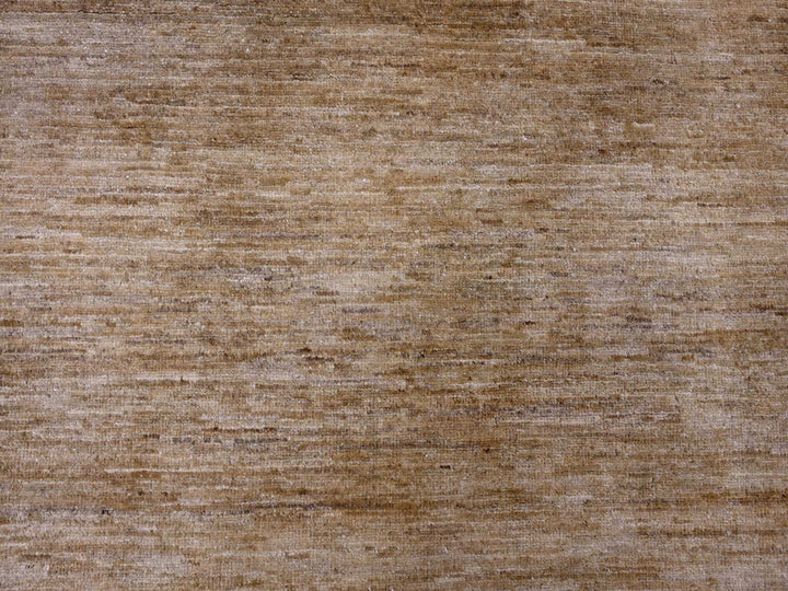 7'10" x 9'5" New Hand Knotted Brown Wool Rectangle Oriental Rug - MOA10220829