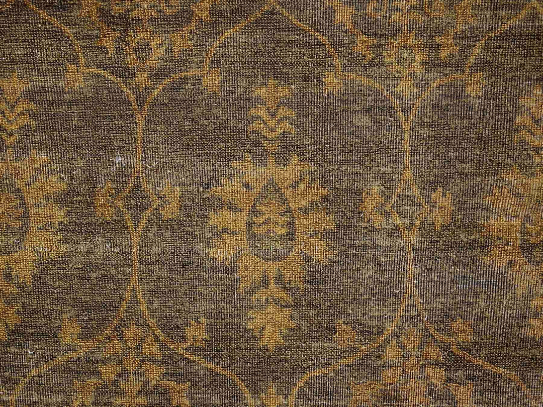 7'10" x 10'1" New Hand Knotted Overdyed Wool Rectangle Oriental Rug - MOA10220838