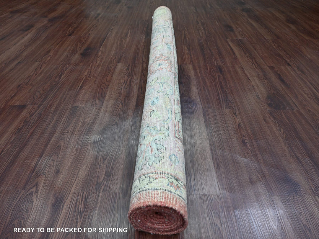 6'0" x 8'9" New Hand Knotted Red Wool Rectangle Oriental Rug - MOA10220934