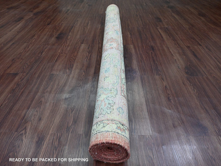 6'0" x 8'9" New Hand Knotted Red Wool Rectangle Oriental Rug - MOA10220934