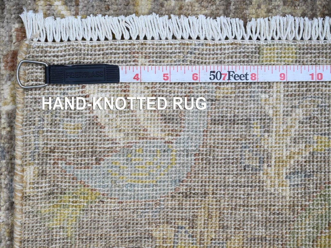 2'0" x 3'3" New Hand Knotted Brown Wool Rectangle Oriental Rug - MOA10220958