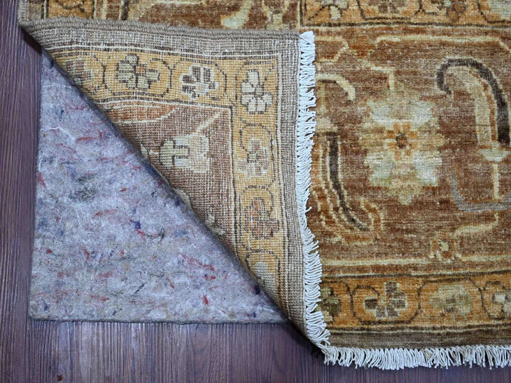 9'1" x 12'2" New Hand Knotted Grey Wool Rectangle Oriental Rug - MOA10221054