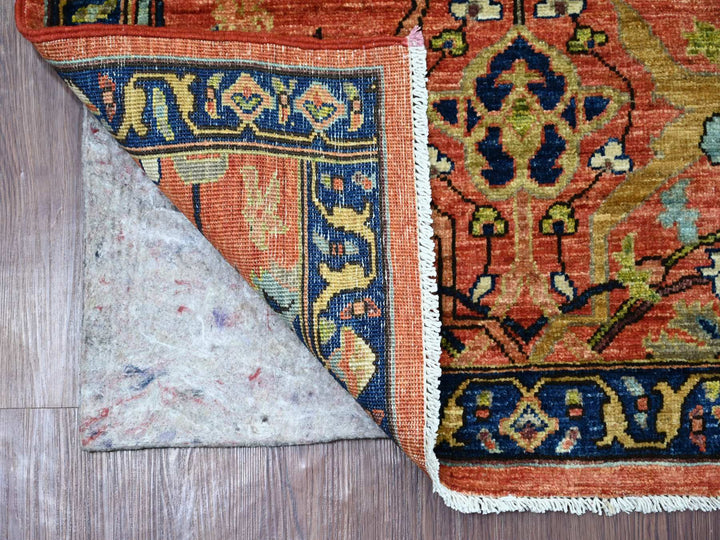 2'11" x 8'0" New Hand Knotted Red Wool Runner Oriental Rug - MOA10221209