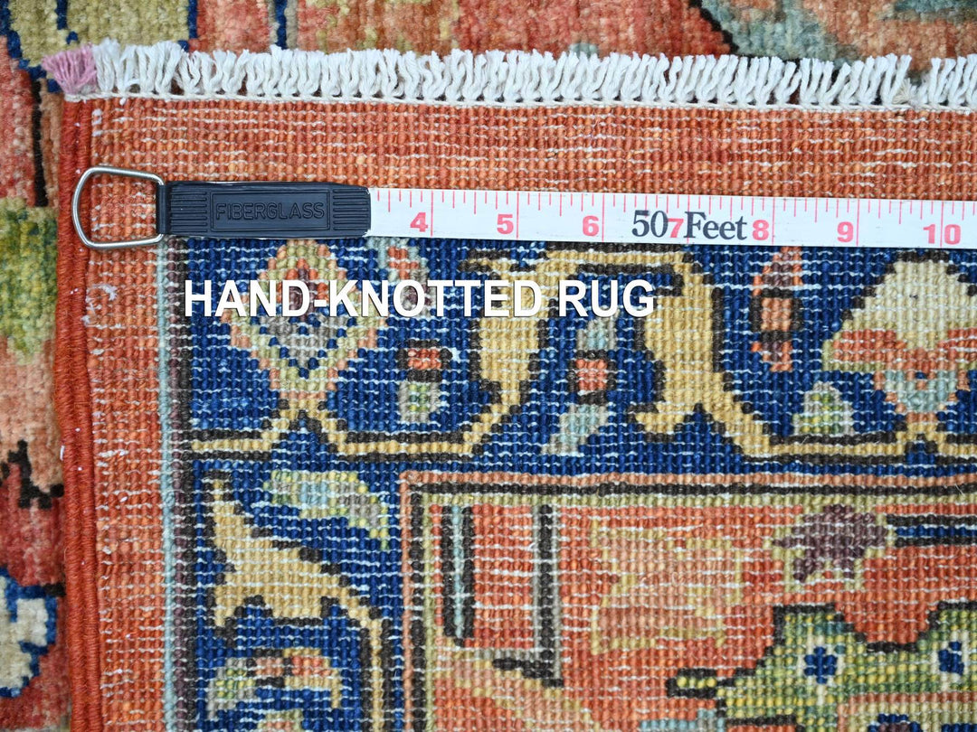 2'11" x 8'0" New Hand Knotted Red Wool Runner Oriental Rug - MOA10221209