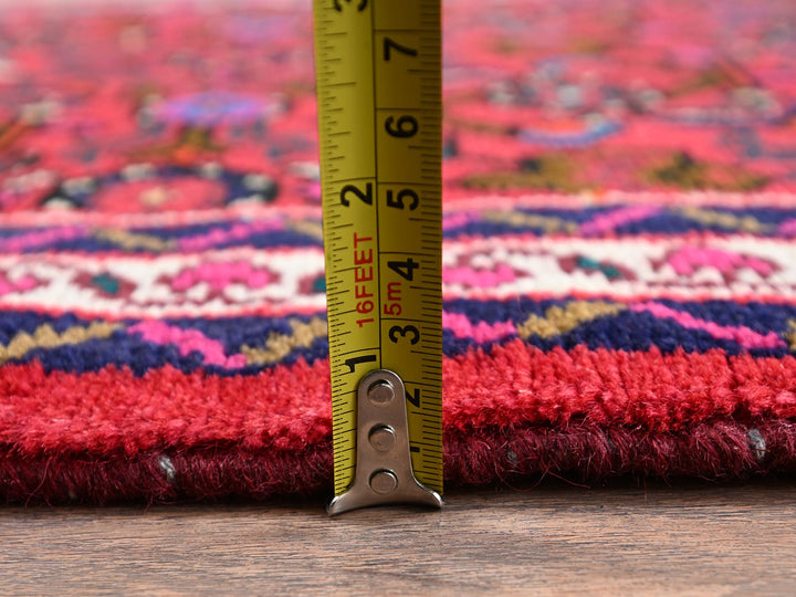2'5" x 6'1" New Hand Knotted Red Wool Runner Oriental Rug - MOA1022128